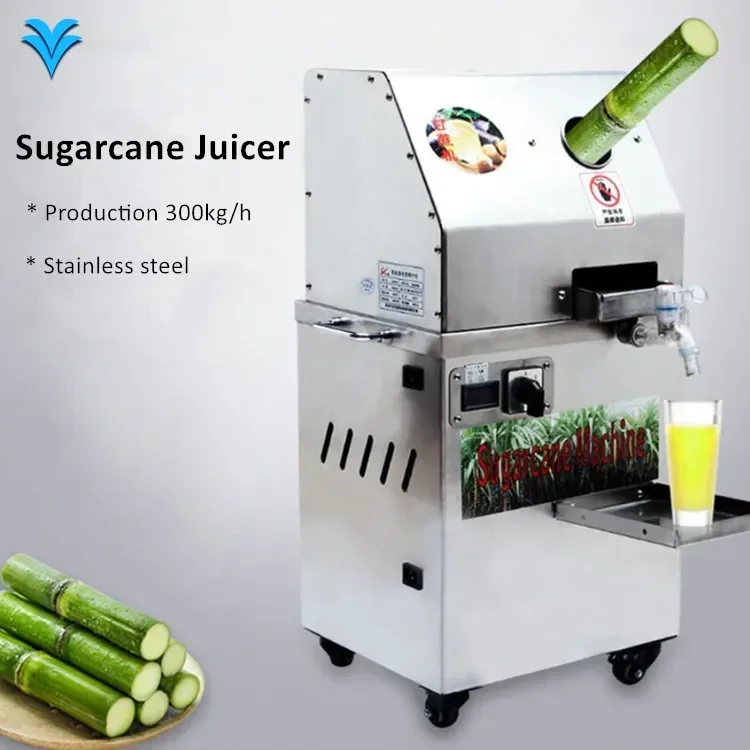 Factory Price Industrial Commercial Electric Sugar Cane Juicing Extractor Sugarcane Juicer Machine