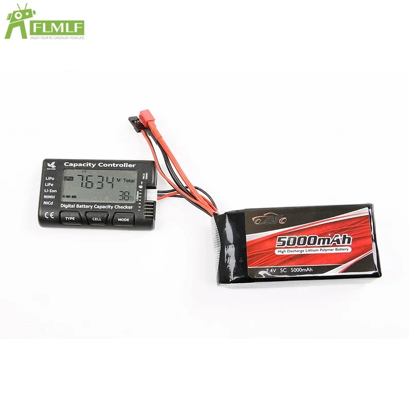 Battery Voltage Reduction Stability Controller 7.4V-6V Fit for 1/5 HPI ROVAN KM BAJA LOSI 5IVE T DTT FID QL MCD FG REDCAT