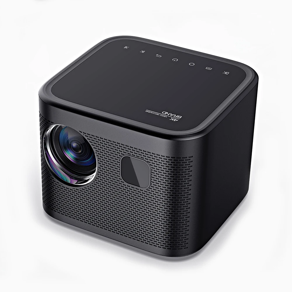

Портативный проектор 4K Android Smart Bluetooth 5G Wi-Fi 1 + 8G Full HD LCD светодиодный проектор для наружного домашнего кинотеатра