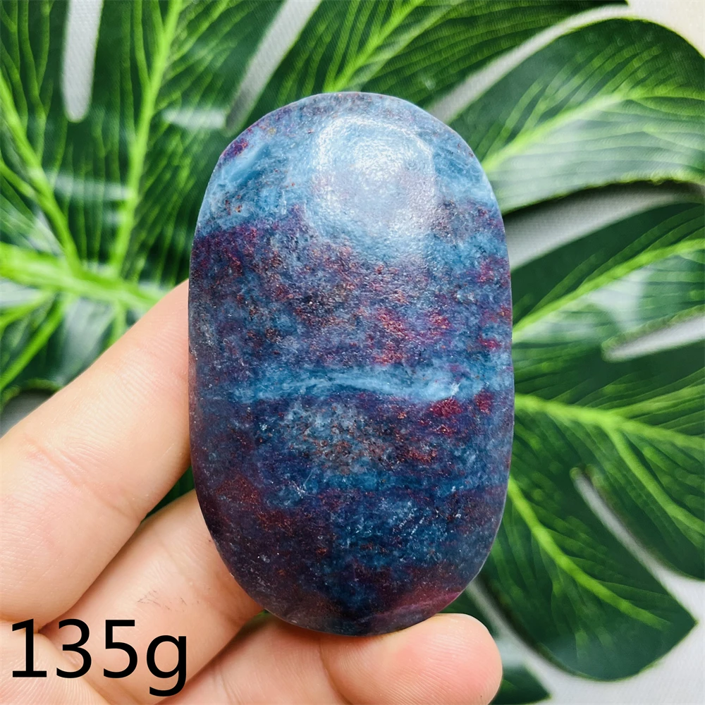 Rubies and Sapphires Palmstone natural Gemstones Hand-polished home Room Feng Shui Decoration Gifts Spiritual Healing Prayer