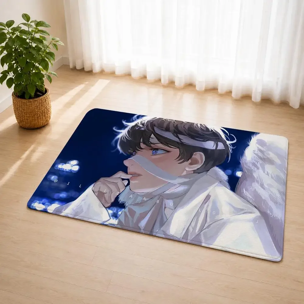 Omniscient Readers Viewpoint Creative Floor Mat Flannel Rug Non Slip Door Mat Bathroom Bedroom Kitchen Living Room Home Decor