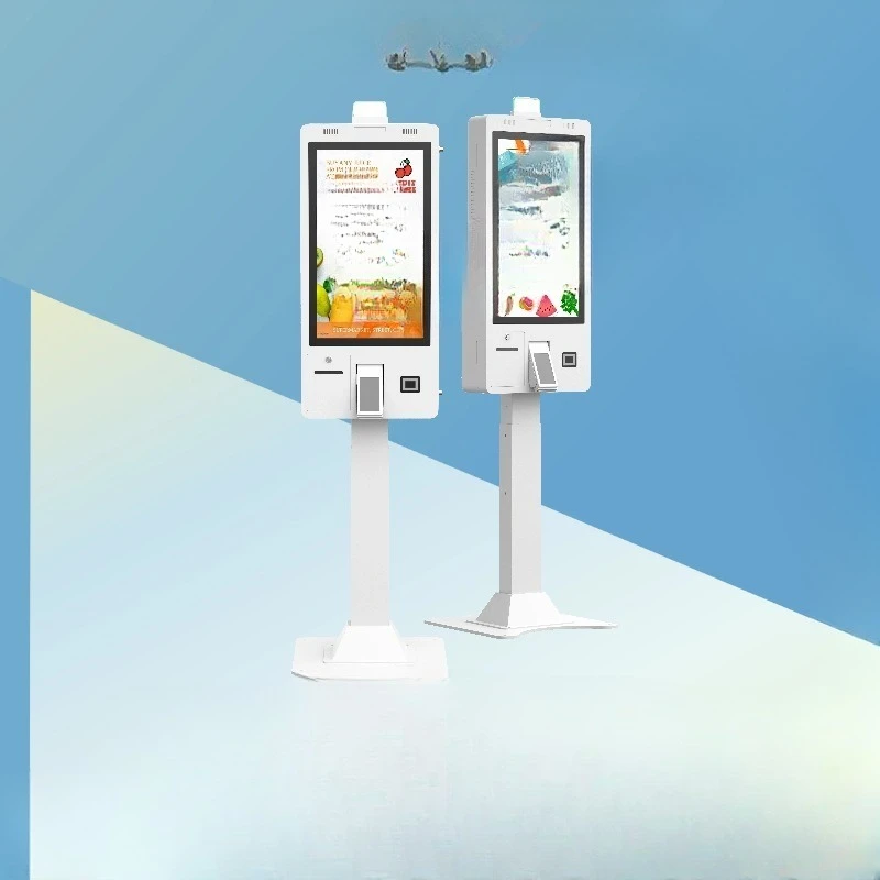 27-Inch 32-inch restaurant queuing large-screen self-service ordering machine touching wall-mounted cash register