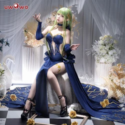 IN STOCK UWOWO C.C. Cosplay Anime Cosplay Party Gown Mahjongg Soul CC Halloween Costume