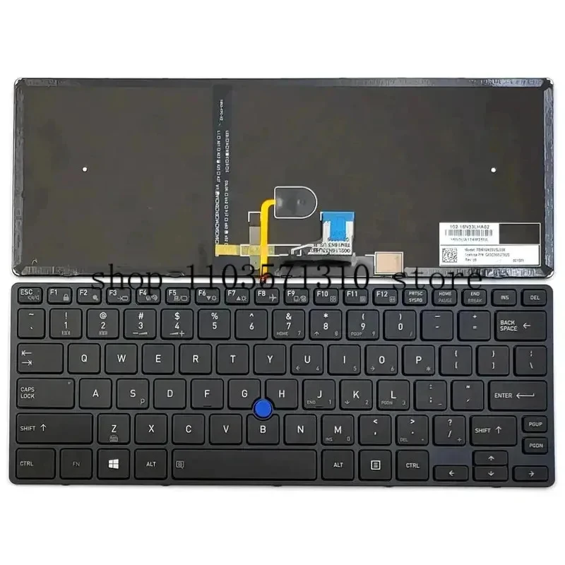 New For Toshiba Portege X30-D X30-D1352 X30-D1354 X30-D1356  X30-E X30-E-BTO X30-E1346 Series Laptop Keyboard US Backlit JM