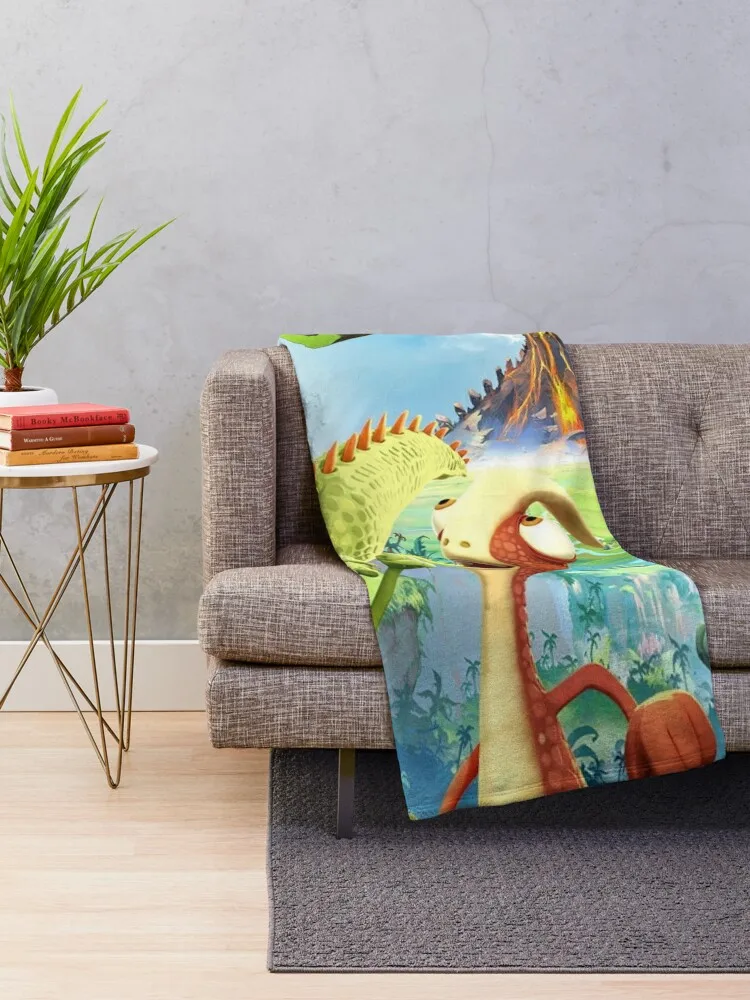 funny gigantosaurus gift for fans Throw Blanket Hair Blanket Warm Blanket Sofa Quilt Blankets For Bed