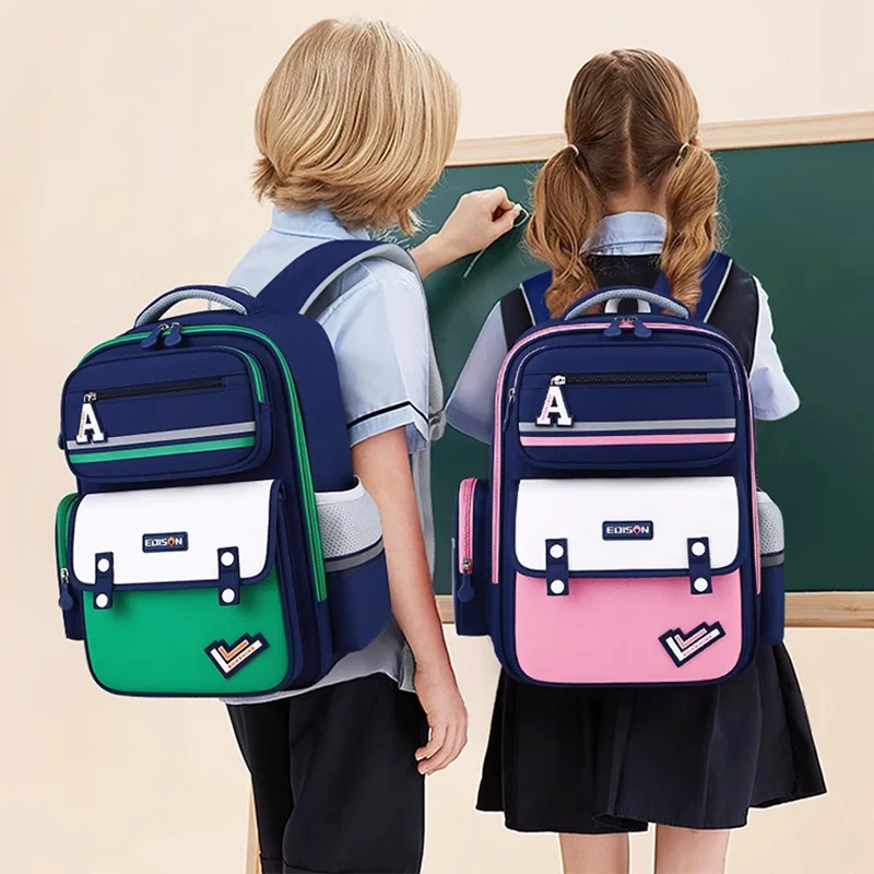 New British Style High Quality School Backpack Boys Kids School Bag Primary Students Backpack Schoolbags Girls Mochilas