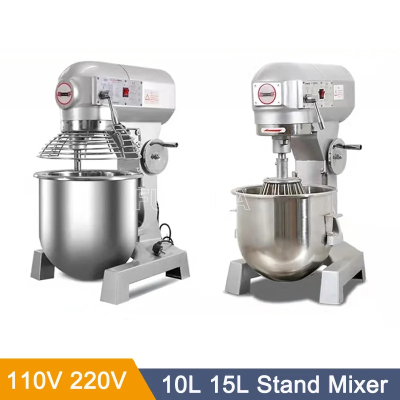 Food Mixer Food Processor Stainless Steel Blender Mixer Dough Mixer Electric Planetary Stand Mixer Kitchen With Hook