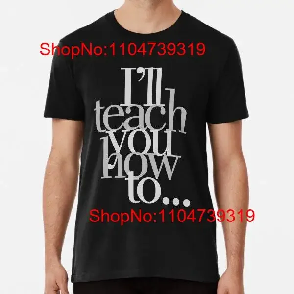 Teachará cómo S 5XL Hecho en AU EE. UU. Camiseta vintage ropa de calle lavada ropa de diseñador Gráfico de moda elegante