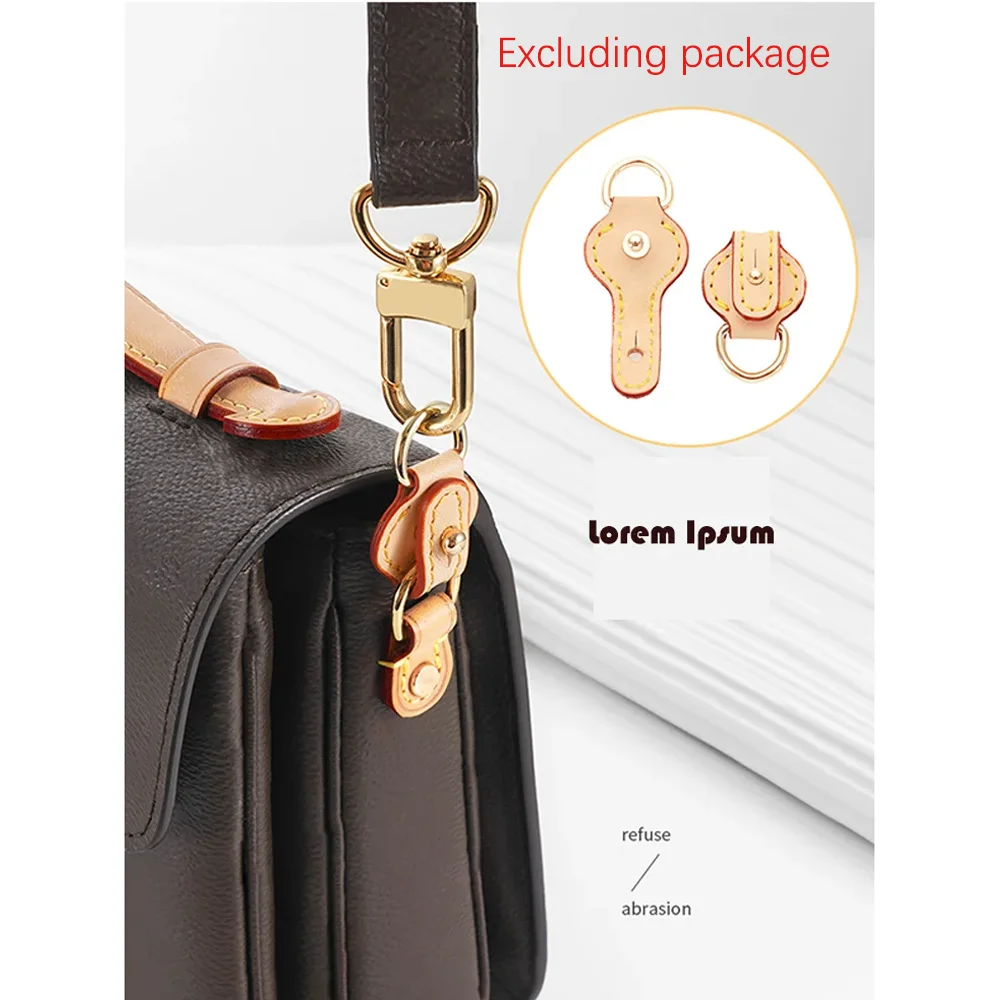 

Big Postman Bag Anti Wear Buckle Gold Underarm Bag Renovation Shoulder Belt Protection Ring Five Accessories