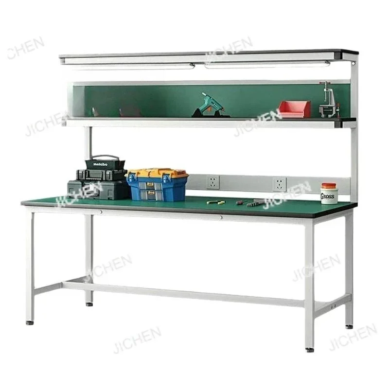 HS Anti-static light workbench dust-free workshop with lamp console production line assembly console