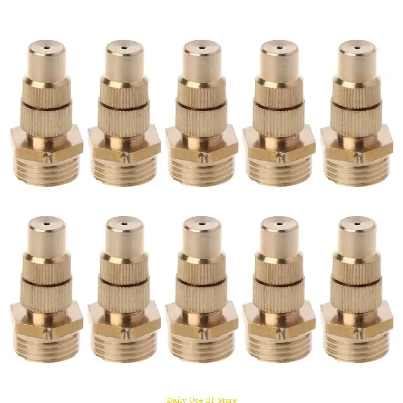 

Brass High Atomization Nozzles Gardenings Misting Nozzles Cooling Watering Tool