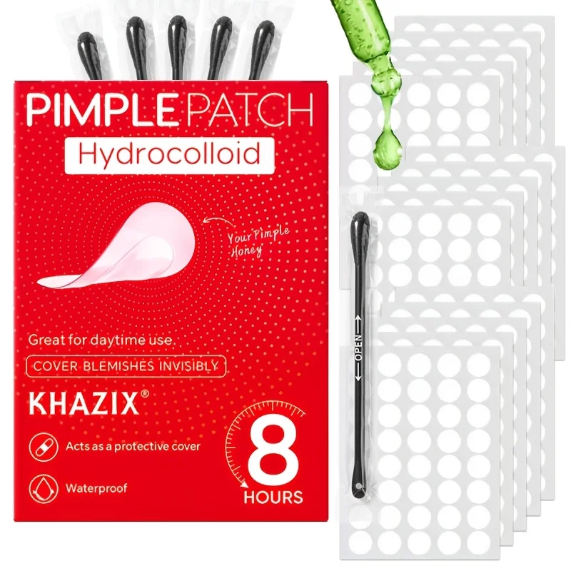 

80/200/400 шт. консилер для лица, пластырь от прыщей, в комплект входят 5 чистящих палочек, которые поможет с помощью лучшего удаления прыщей.