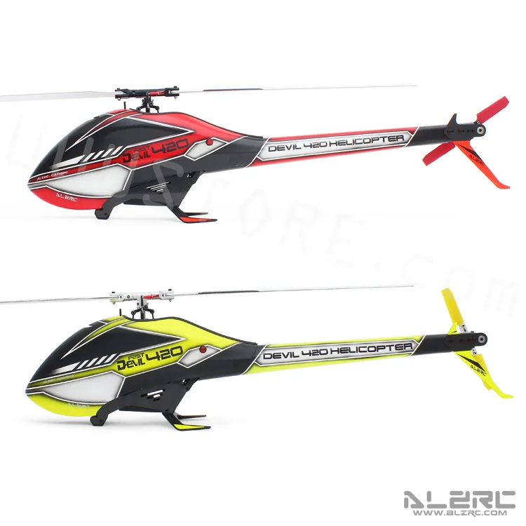 

ALZRC Devil 420 Fast FBL 3D Flying RC Helicopter Super Combo With Motor ESC Servo Gyro RC Model toys