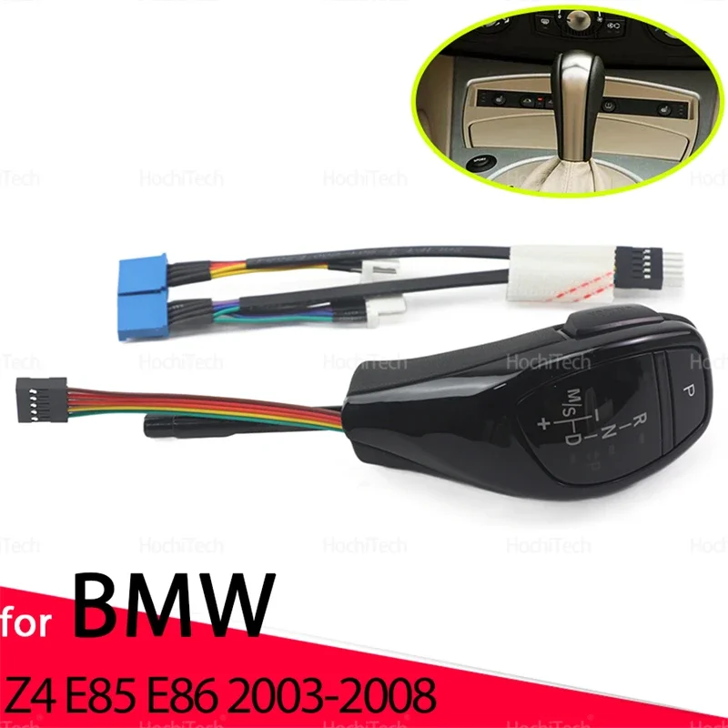 

Авто светодиодные ручки из искусственной кожи с ручкой переключения передач для BMW Z4 E85 E86 2003 2004 2005 2006 2007 2008