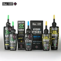 Lubricante para cadena de bicicleta Muc-off, cera cerámica/lubricante para cadena seca/hidroquímica, aceite de larga duración, lubricante para engranajes de bicicleta, 50/120ml