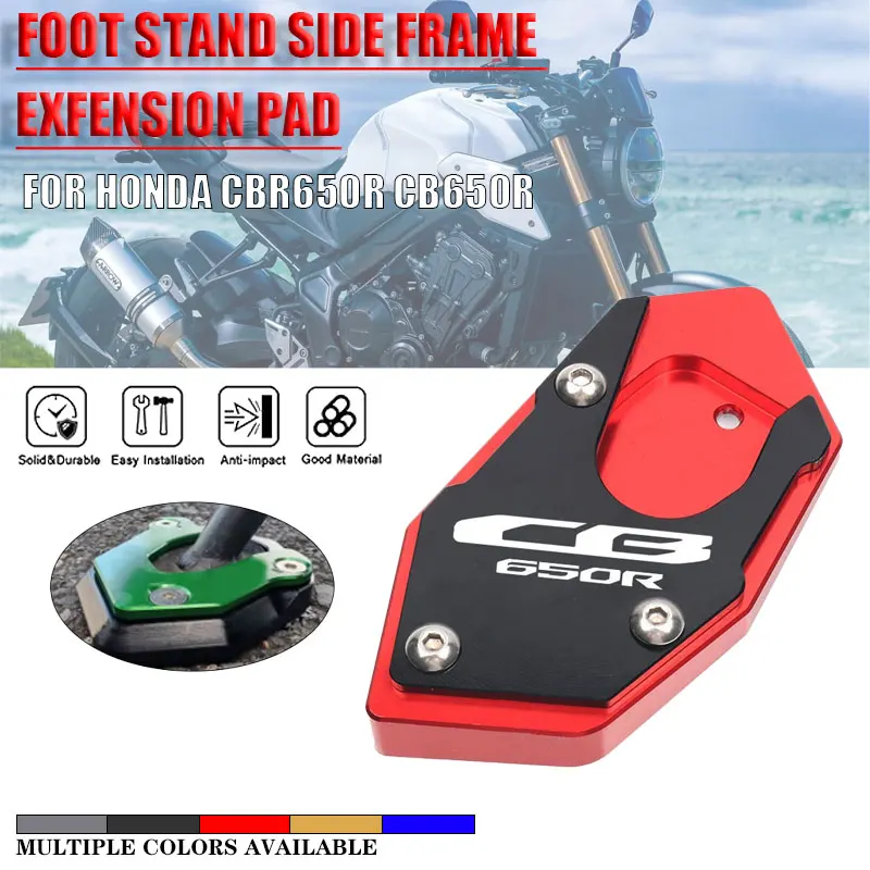 

Motorcycle CNC bracket foot side for Honda CBR650R CB CBR650R CB650R CBR650 R bracket extension support plate enlarged bracket