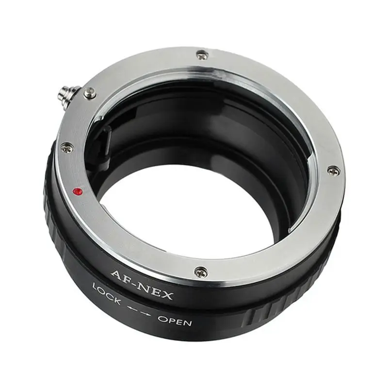 

AF-NEX Lens Adapter Ring for Minolta AF MA Mount Lens for NEX E Mount Camera Metal Dual Purpose Adapter Ring Manual Focus