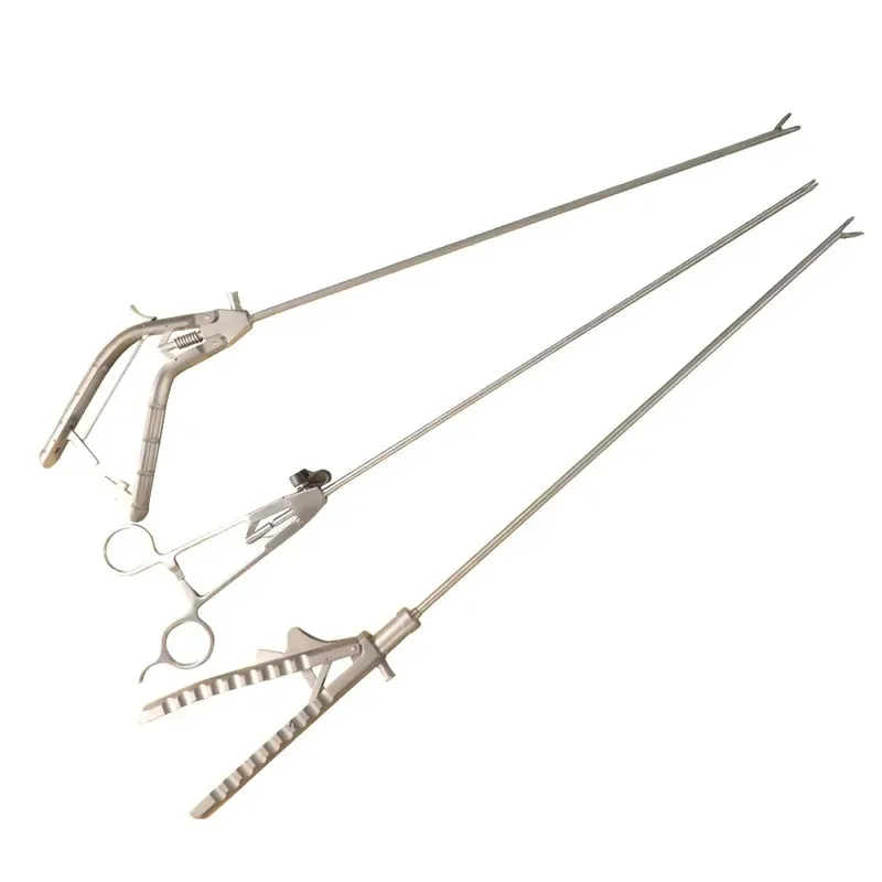 V-type Gun-style Holder for Laporos Surgery Bulk Order Reusable Titanium