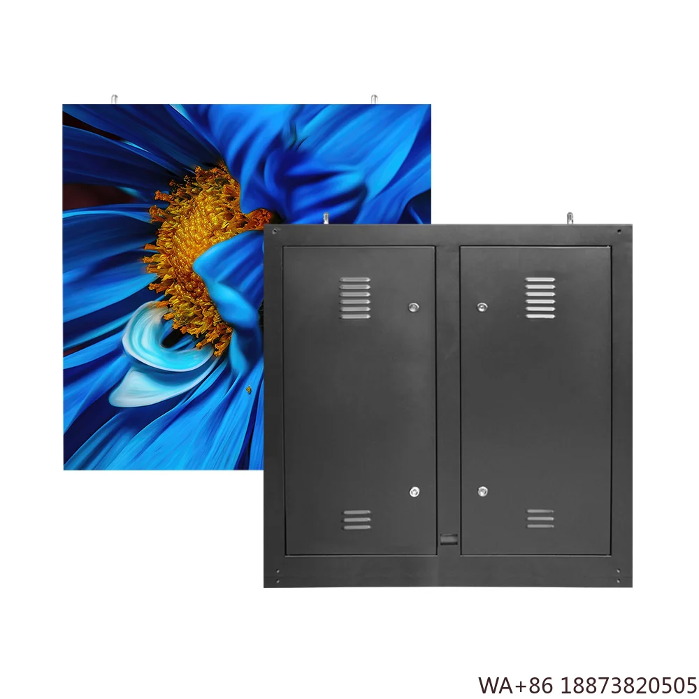 

Iron Cabinet 960x960mm P6 LED Display Screens Advertising LED Screen Full Color Outdoor Fixed Installation Video Hot Selling
