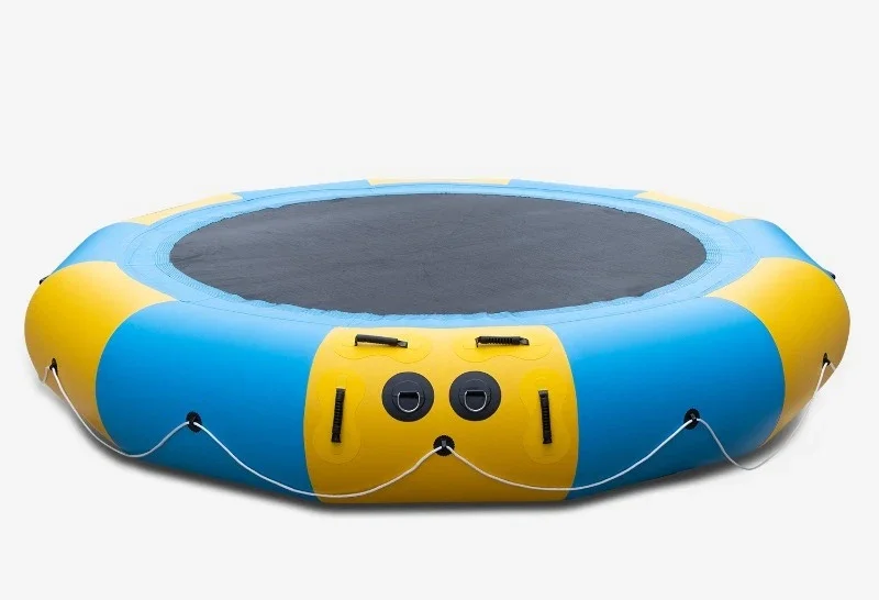 Aufblasbares Wassertrampolin, großes mobiles Wasserpark-Equipment