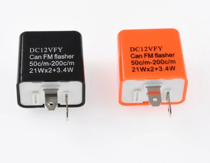 

yj22 Motorcycle modification flasher loading accessories LED turn signal adjustable flasher 12V turn signal controller