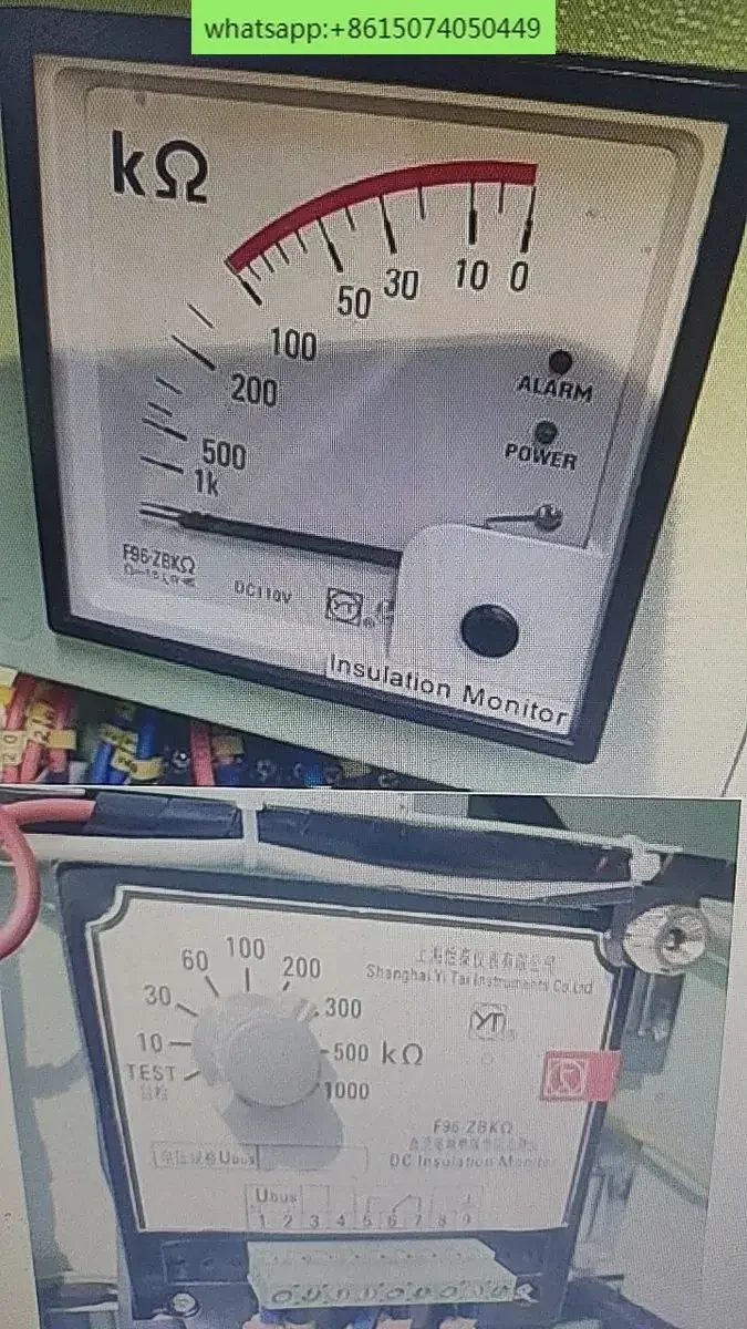 Insulation monitoring table F72-ZBK Euro/DC220V/DC110V/DC24V