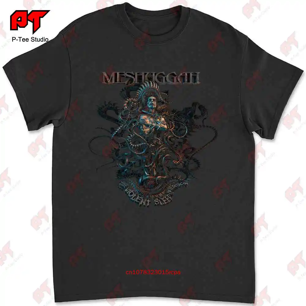 Meshuggah The Violent Sleep Of Reason T Shirt Black HK5R