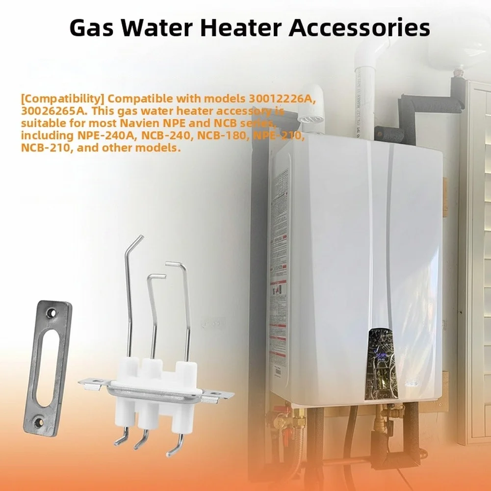 1 Piece Gas Igniter Electrode Assembly For NPE-2 Series Water Heater Boiler Replacement Part 30028036A