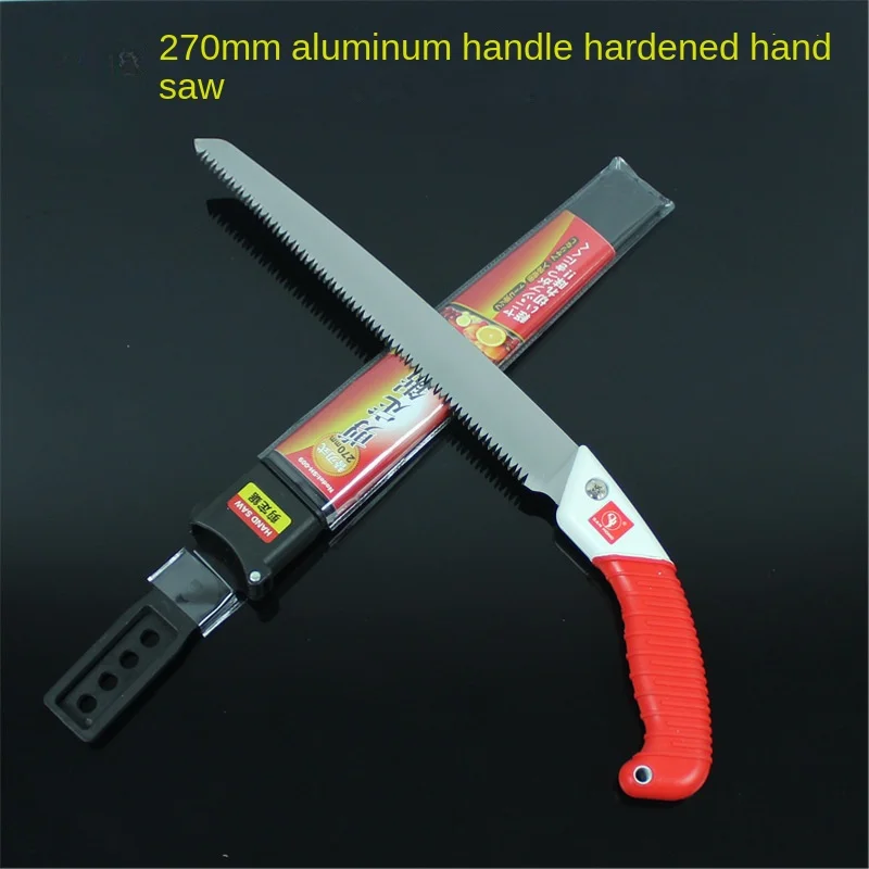 

Aluminum Handle Garden Handsaw Three-Sided Grinding Teeth Hardened Teeth Pruning Saw Fruit Tree Saw