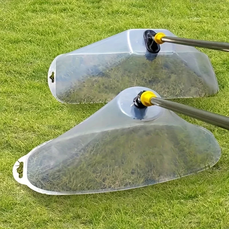 2pcs Transparent Agricultural Spray Single Head Fan-Shaped Garden Hose Nozzle For Lawn Garden Pesticide Spraying