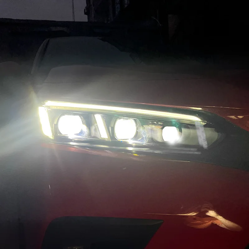 

Applicable to the 11th generation Civic headlight assembly, suitable for the 11th generation Civic modified led blade daytime