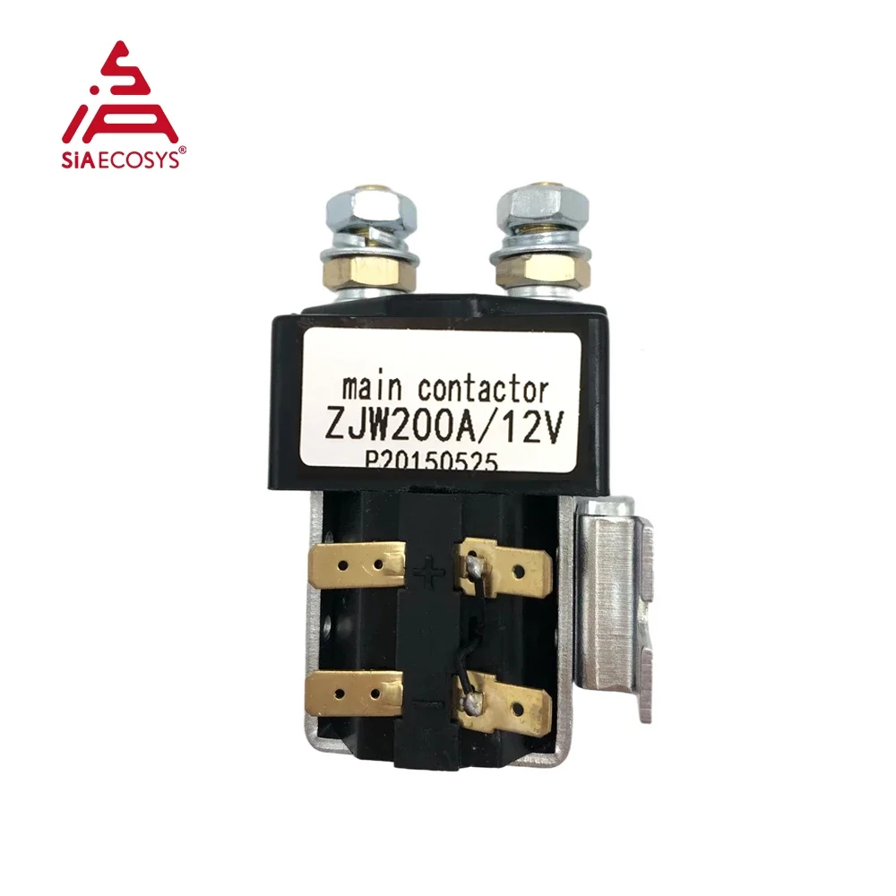 Contactor principal ZJW 200A 48V- 84V para patinete eléctrico, evita sobrecorriente de SIAECOSYS