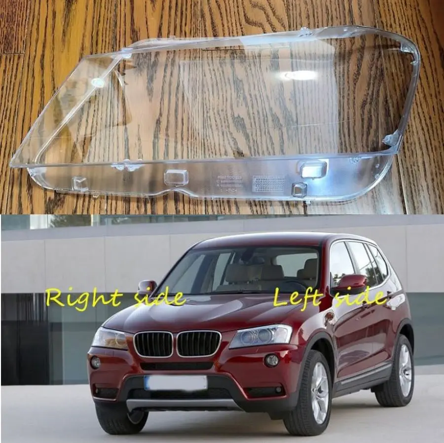 

Car Headlamp Lens For BMW X3 F25 X4 F26 2010 2011 2012 2013 Car Headlight cover Headlamp Lens Auto Shell Cover