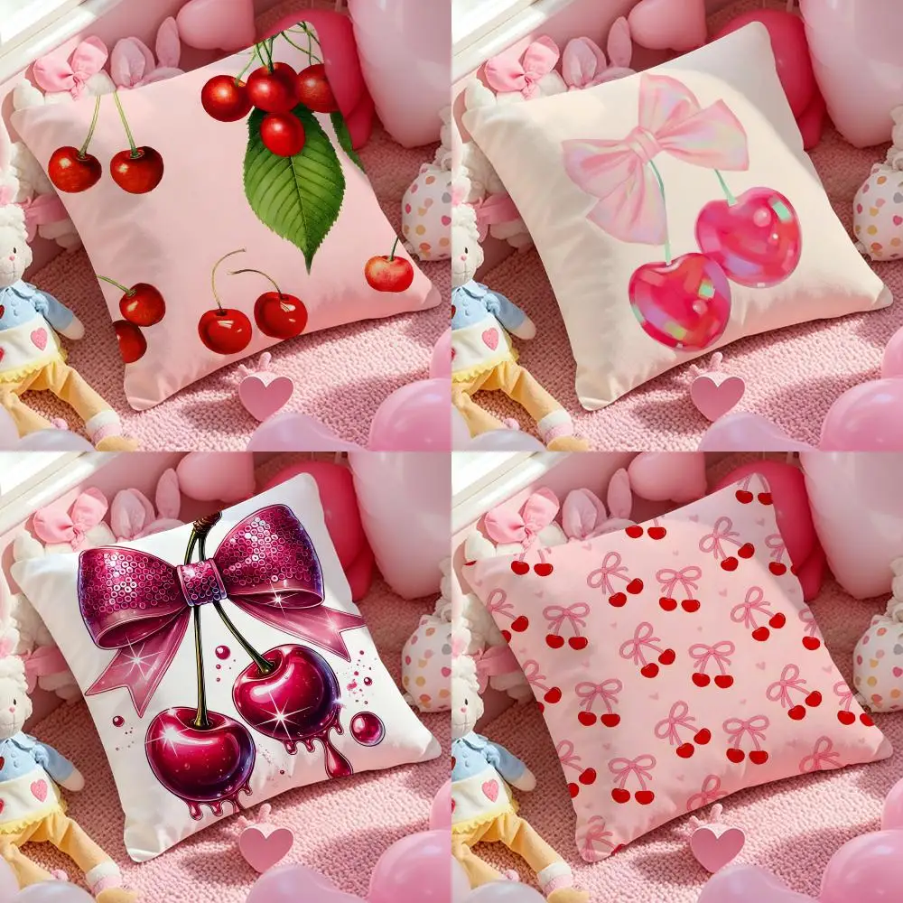 Kirsh Style Cushion Cover Anti-dustmite Pillowcase Invisible zipper silky short plush Sofa cushion cover