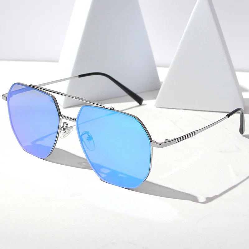 

New sunglasses female sunglasses double-beam driving sunglasses sun-shading driver male Han Chao