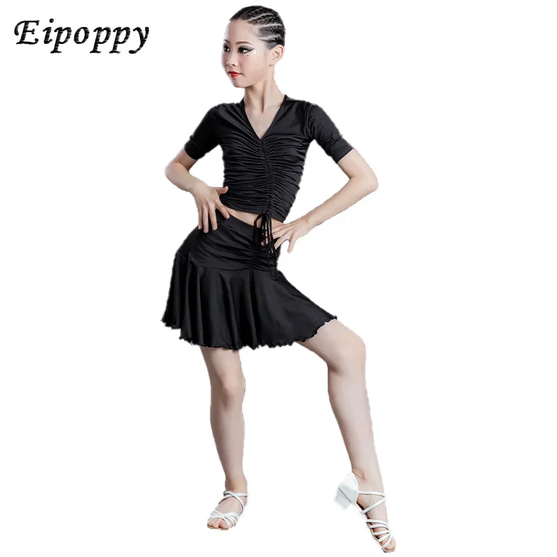 ชุดซ้อมเต้นละตินสำหรับเด็ก, ชุดแข่งแบบแยกชิ้นสำหรับฤดูร้อน