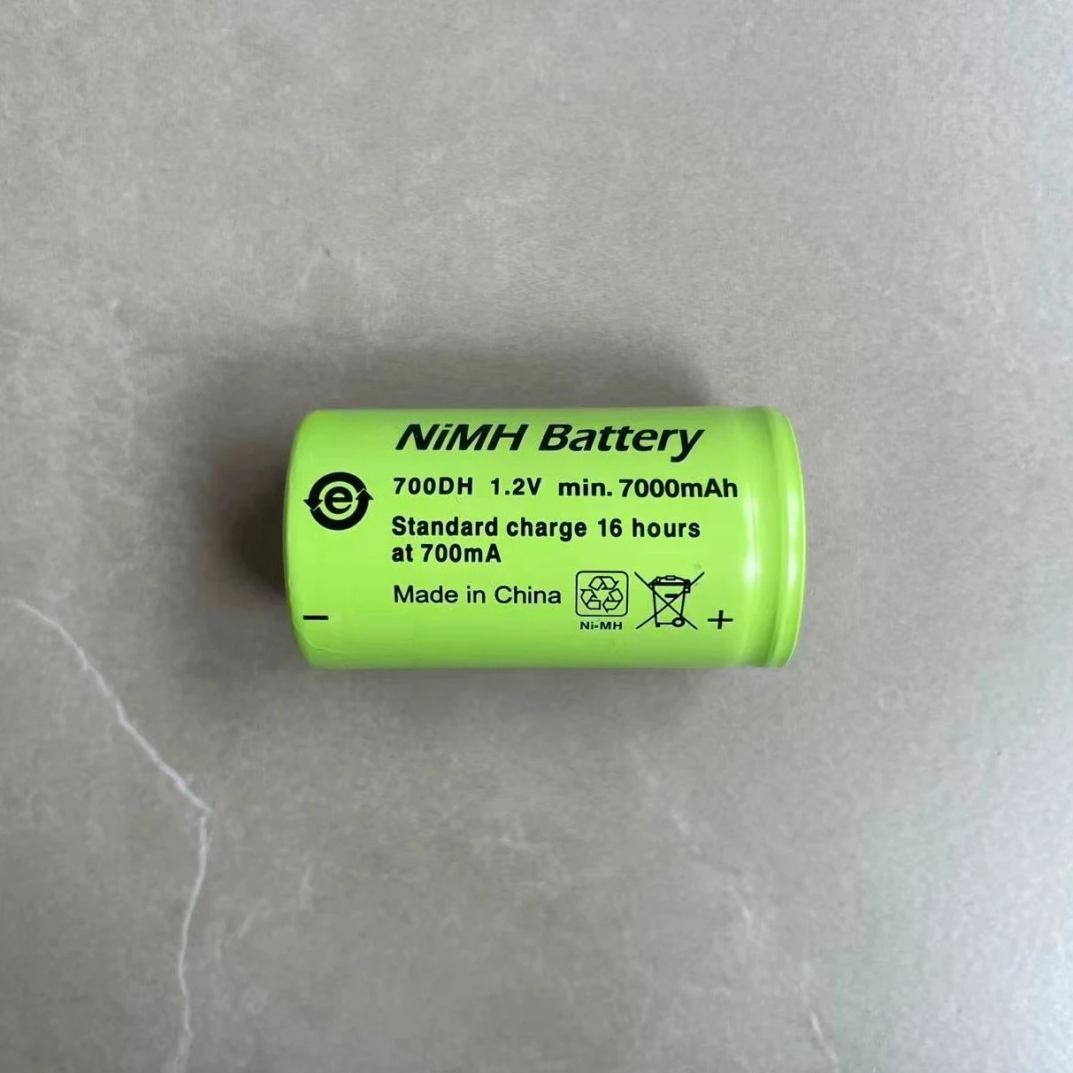 Suitable for gp speedmaster no. 1 7000 mah ultra-large capacity low self-discharge ni-mh rechargeable battery