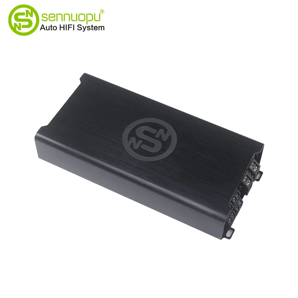 Sennuopu ATI-100.4D 4-Channel Class D Digital Car Audio Amplifier, Stable Full-Range Output High Power Auto Sound Amp