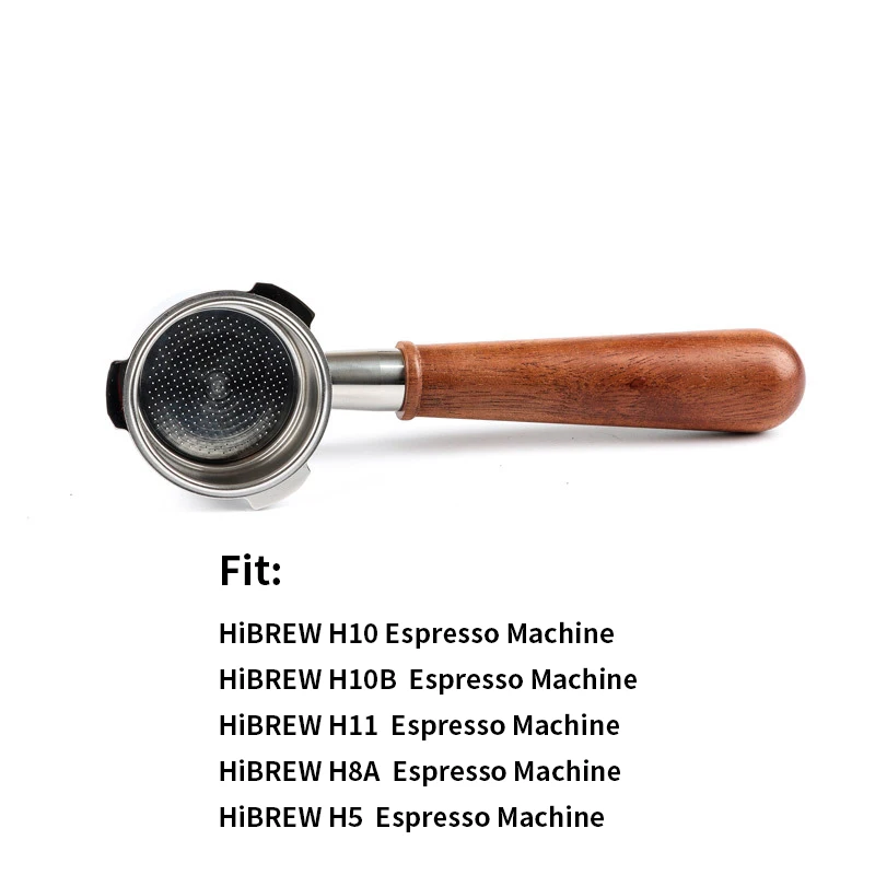 Gasoo 51mm 3 Ear Bottomless Coffee Portafilter Stainless Steel 5