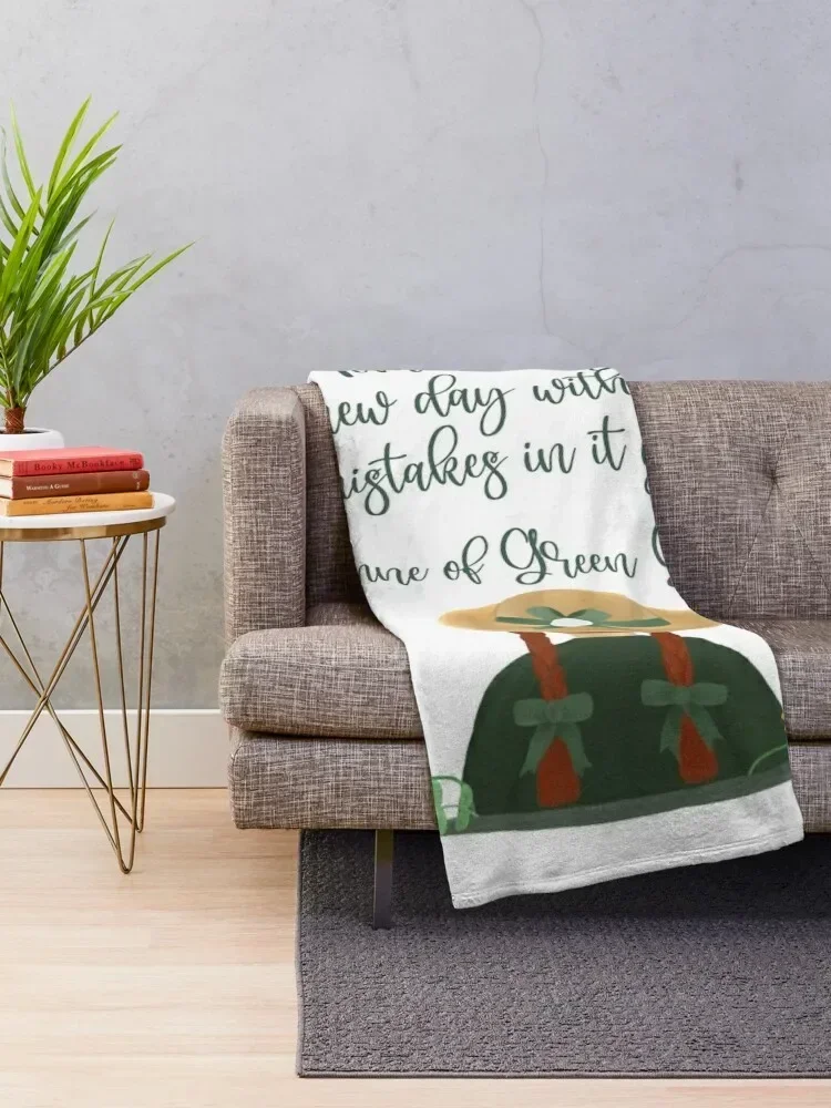 Anne of Green Gables Throw Blanket Sofa Throw for sofa Plaid on the sofa Polar Blankets