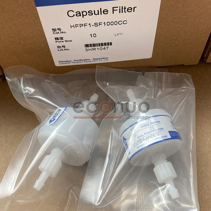 Cobetter Capsule Filter Cobetter two way filter HFPF1-SF1000CC white 10um For Flora Docan  Inkjet Printer