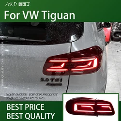 Car For VW Tiguan 2009-2017 Tail Lamp Led Fog Lights DRL Hella Tuning Light Car Accessories Tiguan Tail Lights