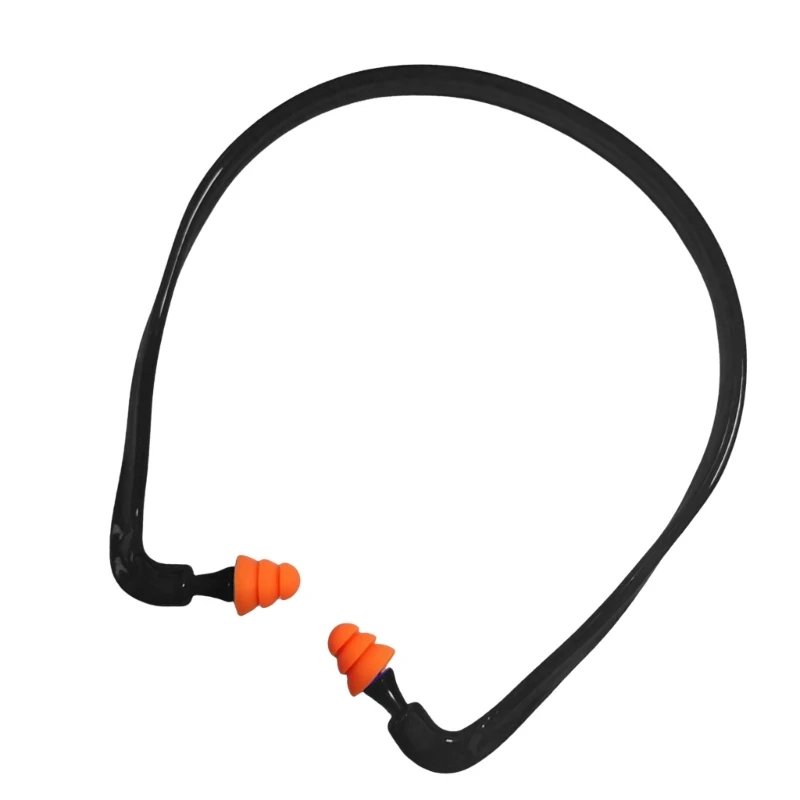 Bouchons d'oreille en Silicone, réutilisables, antibruit, pour protection auditive