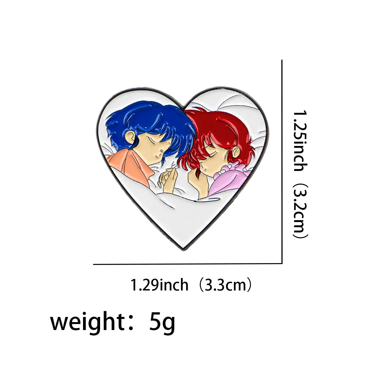 Klassische japanische Anime-Junge-Emaille-Anstecknadel, Damen-Brosche für Kleidung, Anstecknadeln für Rucksack, Manga-Abzeichen, Zubehör, Geschenke – Detail 9