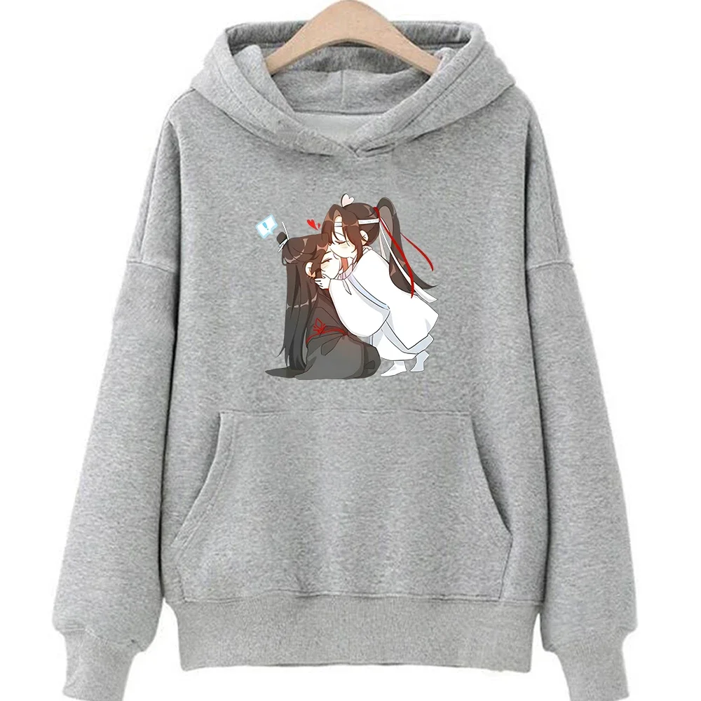 Mo Dao Zu Shi Graphic Hoodie Lan Wangji Wei Wuxian Cartoon Print Hoodies Women\'s Sweatshirts Clothing Kawaii Harajuku Pullover