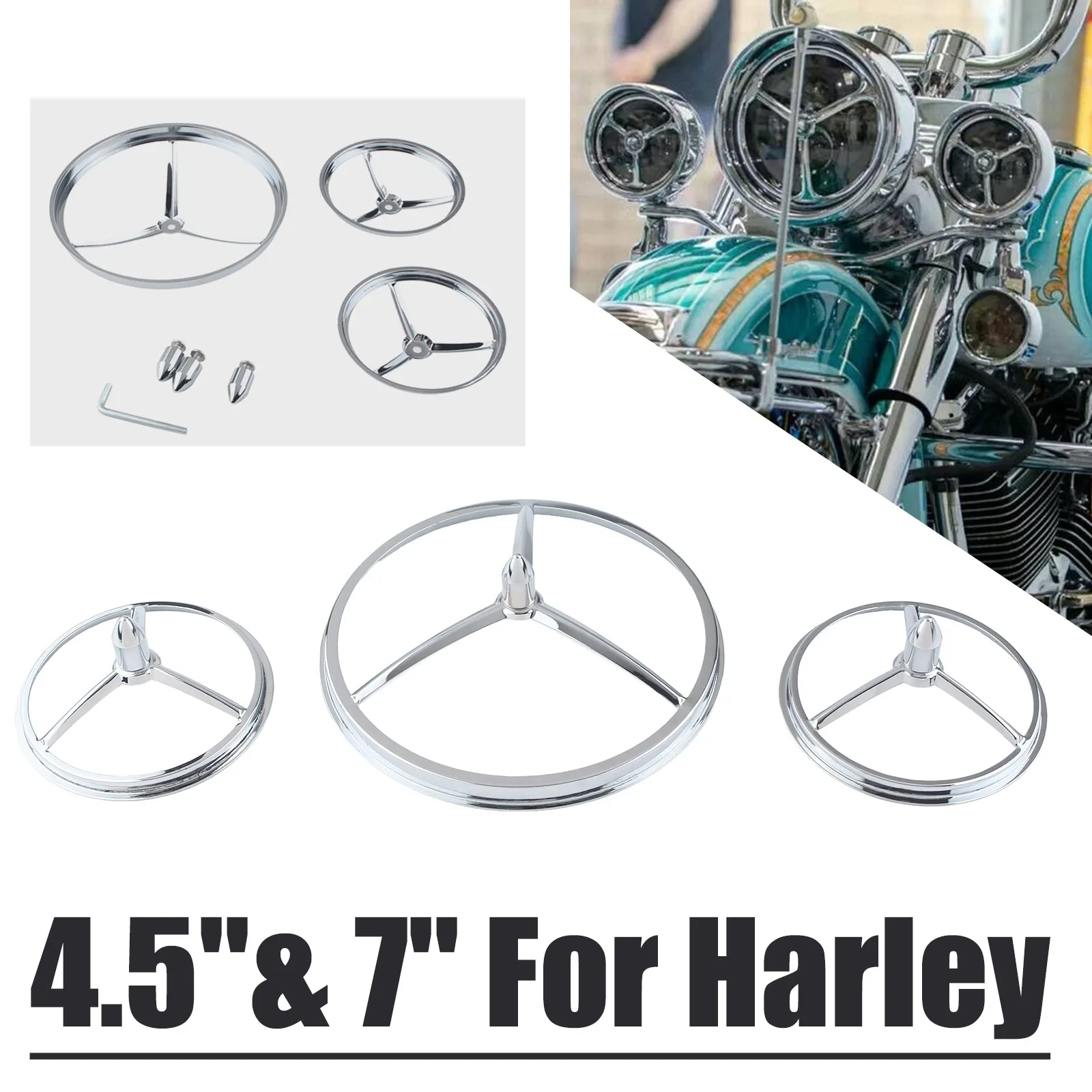 Bullet 7'' Headlight & 4.5