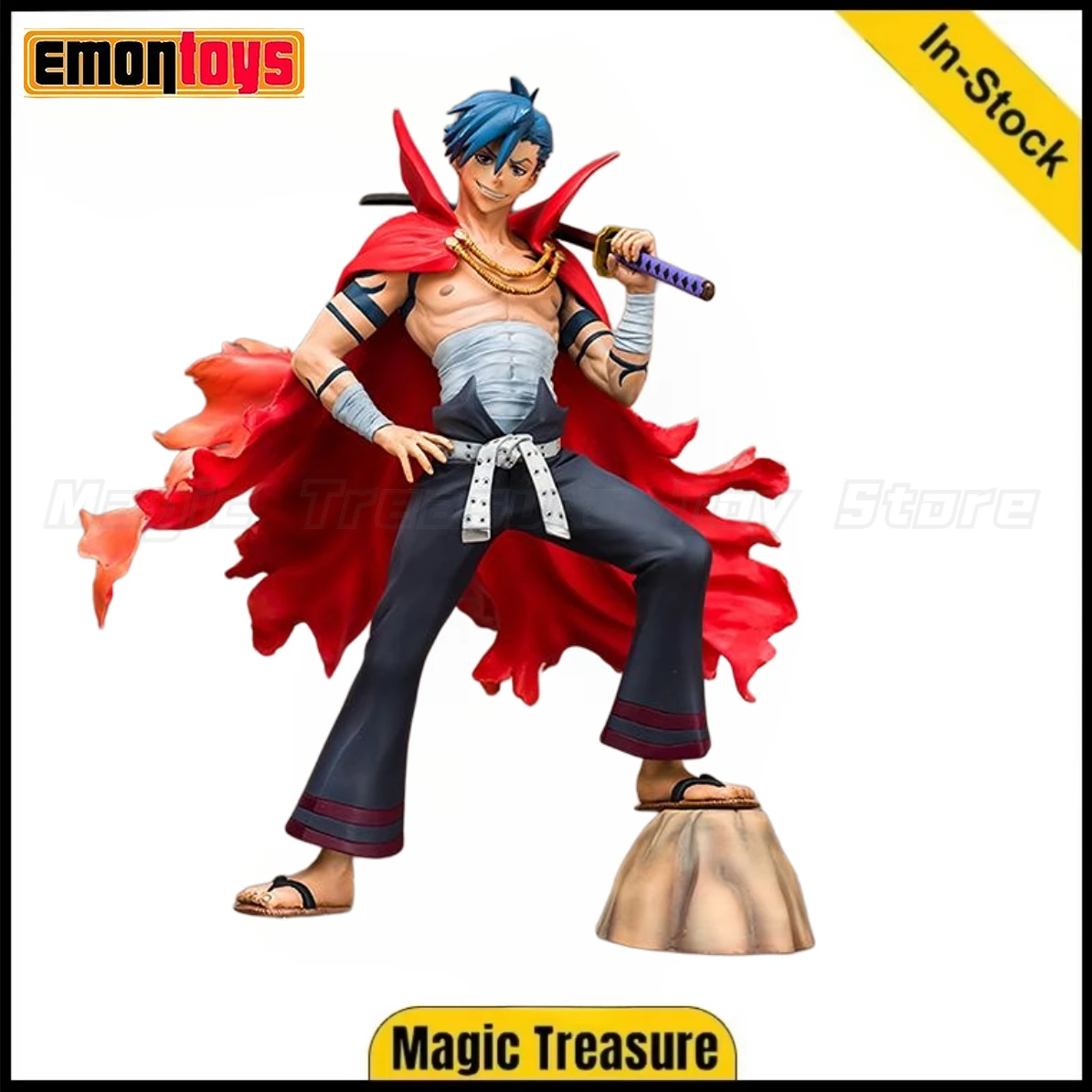 

【В наличии】Оригинальная фигурка Emontoys Tengen Toppa Gurren-Lagann Kamina 1/8 Scalle, игрушка в подарок