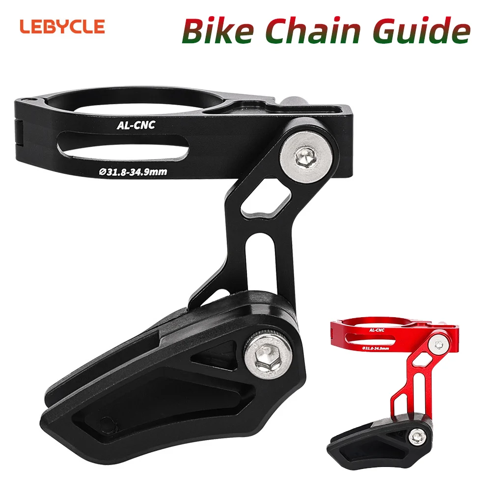 MTB Bicycle Chain Guide Drop Catcher 31.8 34.9 Clamp Mount Adjustable For Mountain Gravel Bike Single Disc 1X System