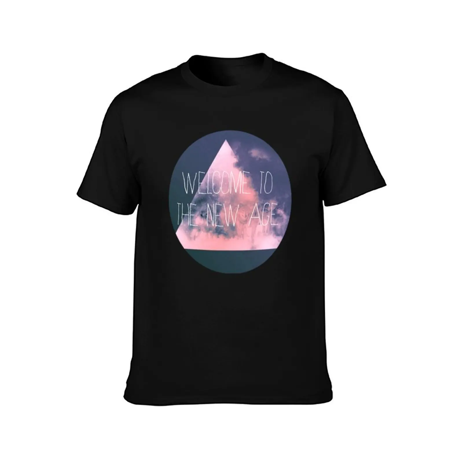Welcome to the new age T-Shirt t shirt men 100% cotton luxury brand T-Shirt