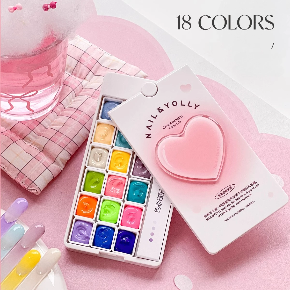 

Dopamine Pat Painting Gel Nail Polish for All Season Nail Art Gradient Color Used For Blush Nail Stamping Patting Gel Varnishes